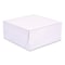 Sct Bakery Boxes, Standard, 9 x 9 x 4, White, Paper, 200PK 1561 - alternate 1
